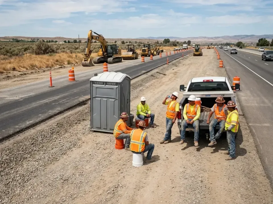 highway-road-construction-crew-007 — frequently asked questions, Porta Potty and Restroom Rentals in Cave Creek, AZ